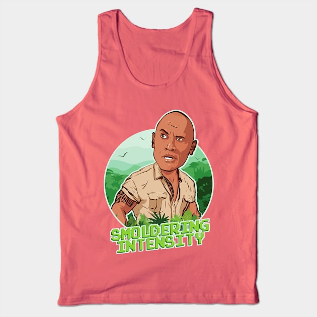 Jumanji Smoldering Intensity Tank Top by portraiteam